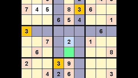 How to Solve Globe and Mail Sudoku Five Star March 19, 2022