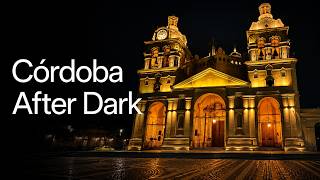 Plaza España to Plaza San Martín, Córdoba | Night Walking Tour (4K HDR)