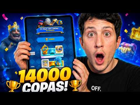 THIS HAPPENS WHEN YOU REACH 14,000 TROPHIES in Clash Royale