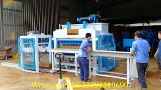 Latest design HBY10-10 full automatic interlocking clay brick machine with stacker