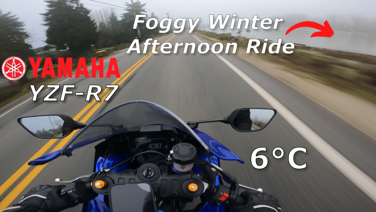 First Ride of the Year! Yamaha R7 POV Backroads (stock exhaust)