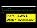 DEMO | AWS CLI INSTALL WITH ONE COMMAND