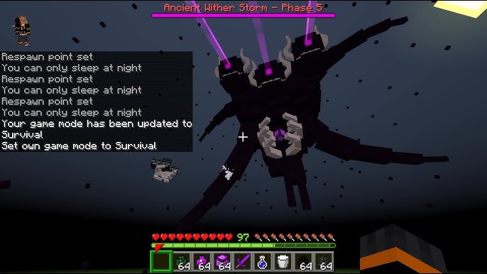 Cracker's Wither Storm Addon V0.1 Beta 