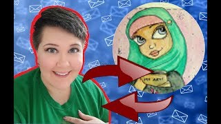 ACEO Art Swap With Nasreen MAIL TIME