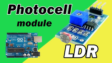 How to use photocell module and programming LDR sensor | photocell LDR sensor