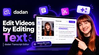 How to edit a video using the transcript | Transcript Video Editor | No Watermark