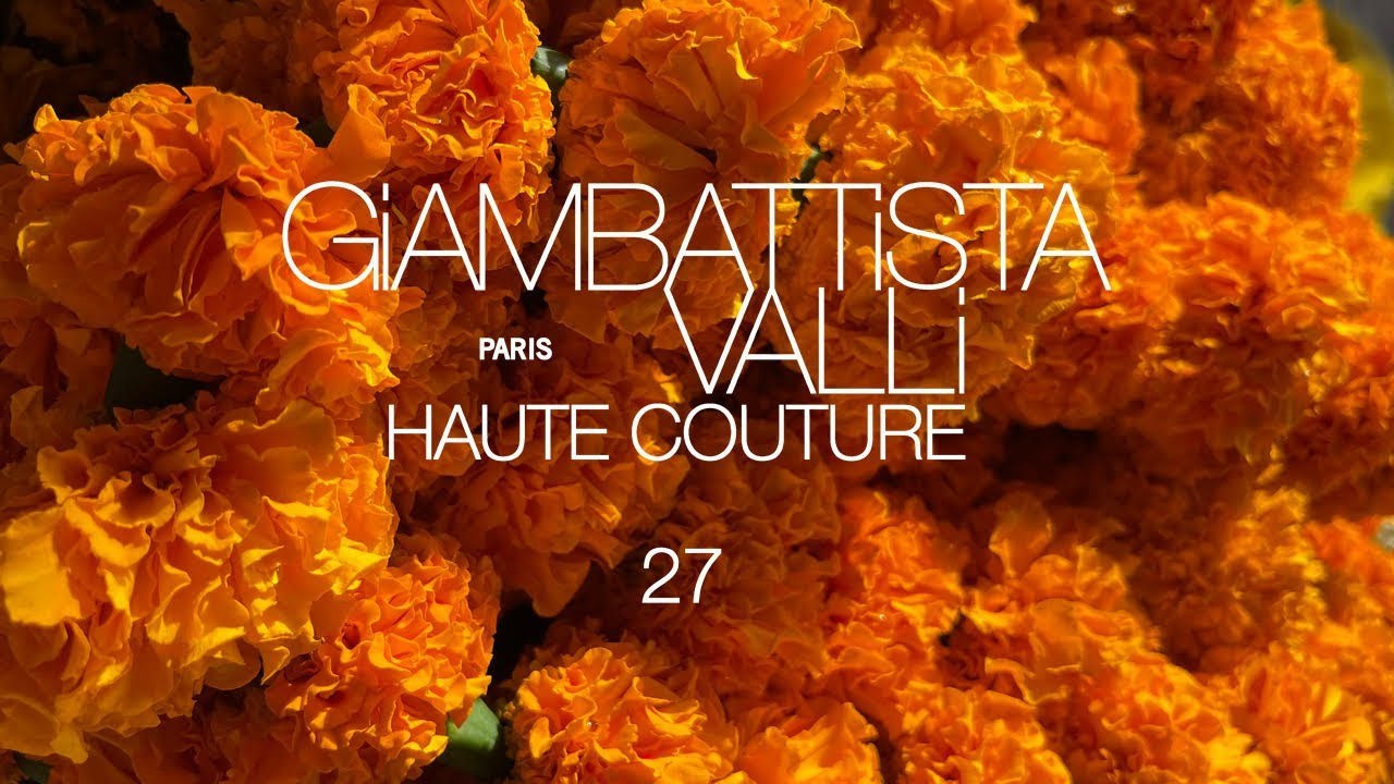 Giambattista Valli Haute Couture 27 live show