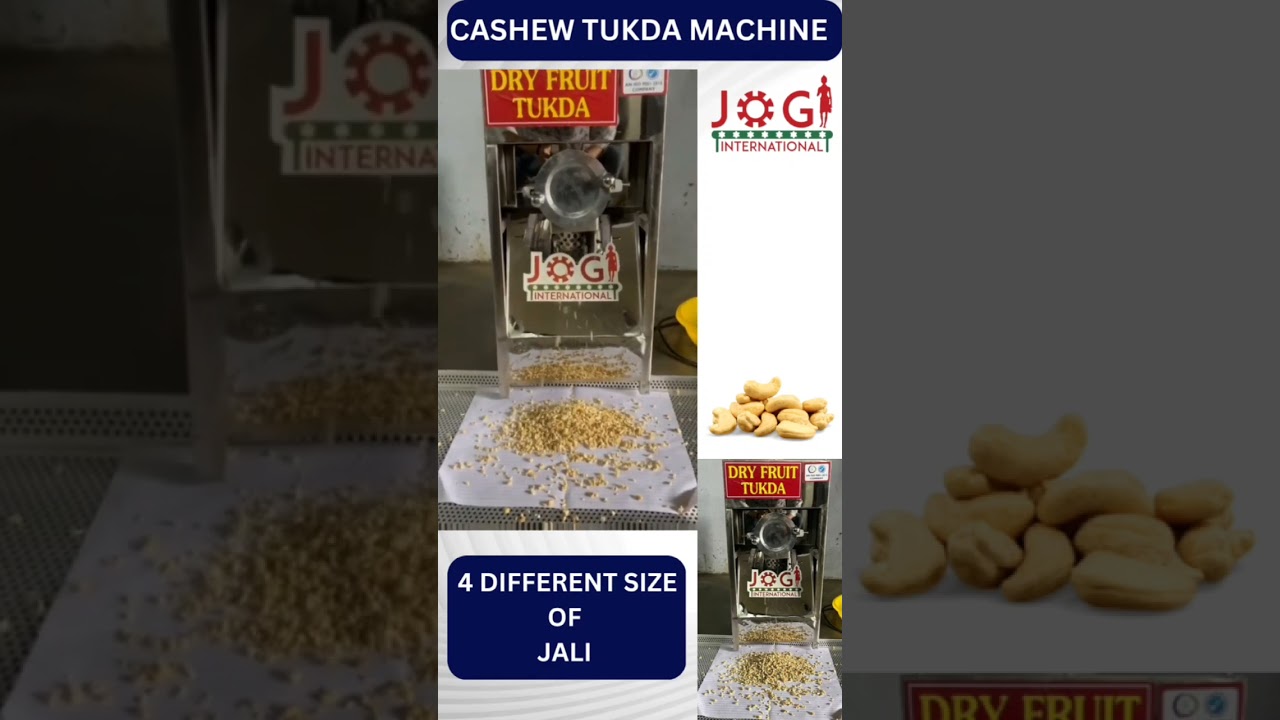 Kaju Tukda Machine 