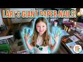 Big Paper Nails with HiBEEB! | 😂 Potato Crew Craft Chaos | THE POTATO CREW