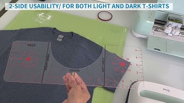 HOW TO ALIGN LEFT AND RIGHT CHEST DESIGNS WITH A T-SHIRT RULER