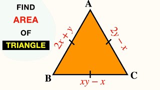Quick And Easy Way To Find Area Of Equilateral Triangle ABC | Important Geometry Skills Explained