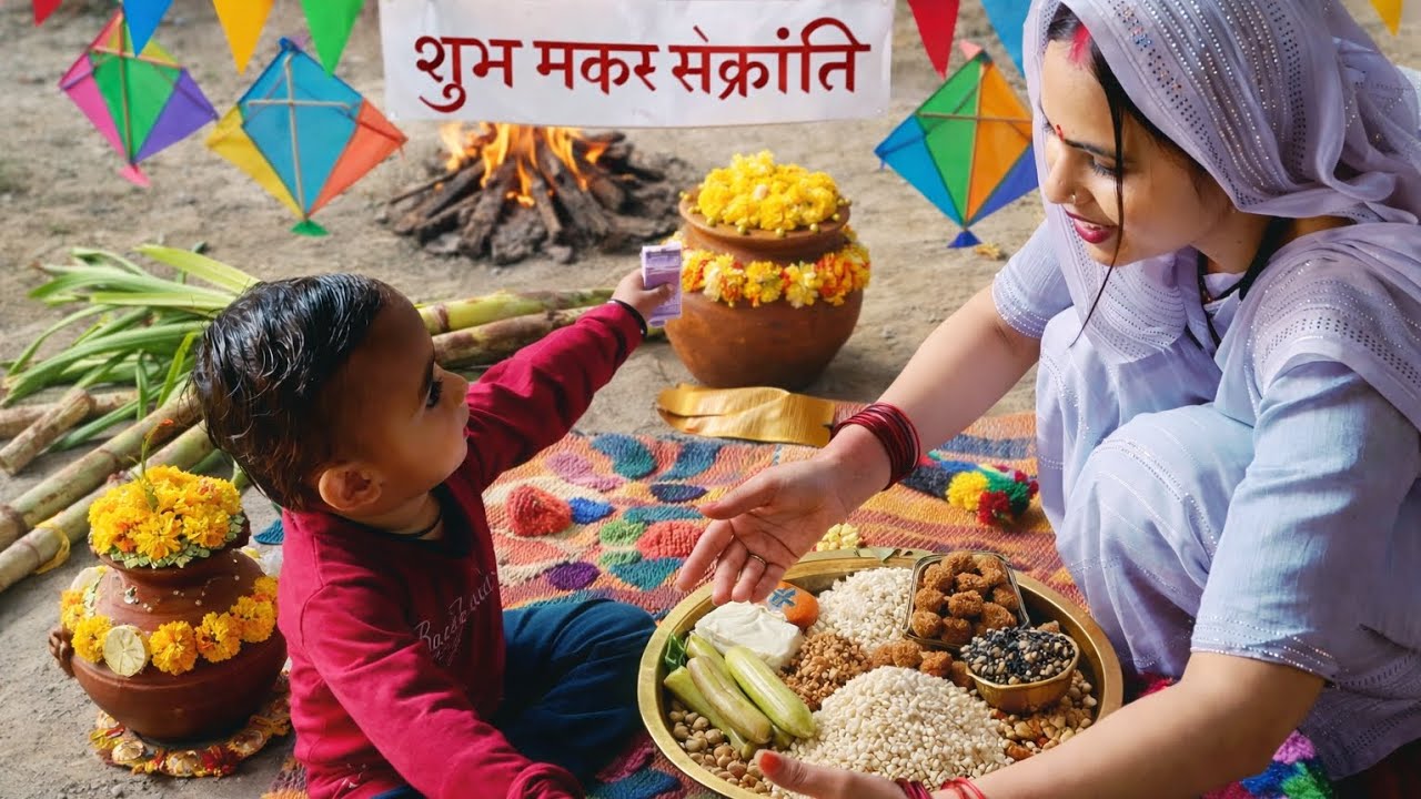 👉 “Happy Makar Sankranti 🪁”# vlog 