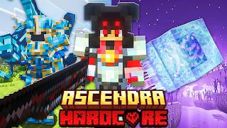 I Survived 100 Days And Became OP In Ascendra In Minecraft Hardcore! (Full Movie)