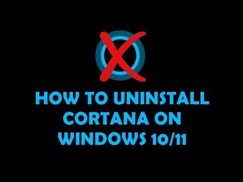 ❌ How to Uninstall Cortana on Windows 10 or 11 ❌