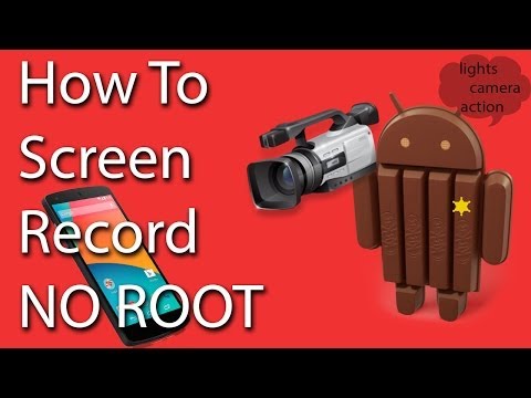 Screen Record Android. NO ROOT
