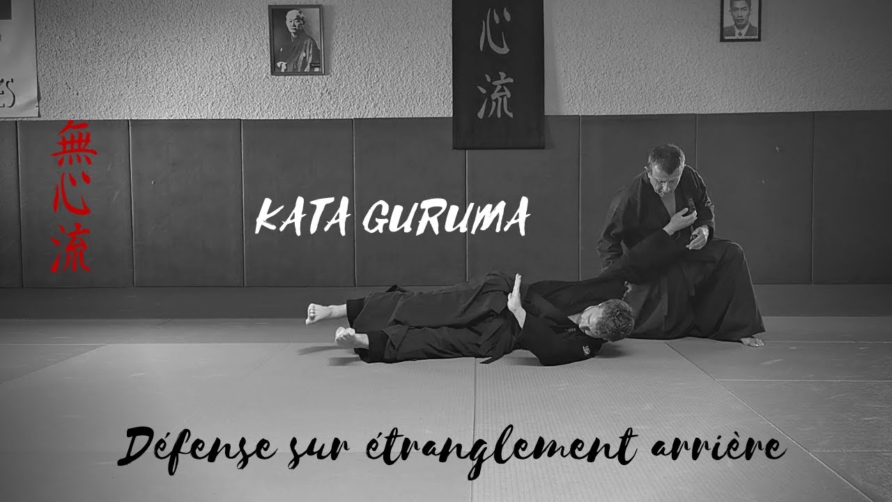 Mushin ryu Ju jitsu: Ushiro jime, Kata guruma.