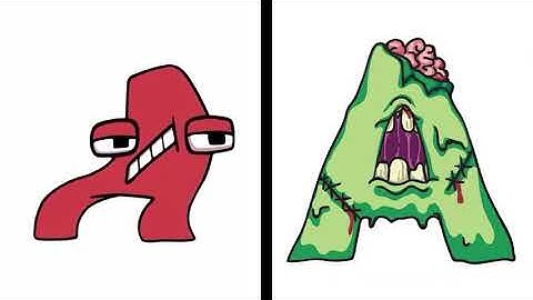 Alphabet Lore but Zombie (A-Z...) Part 2