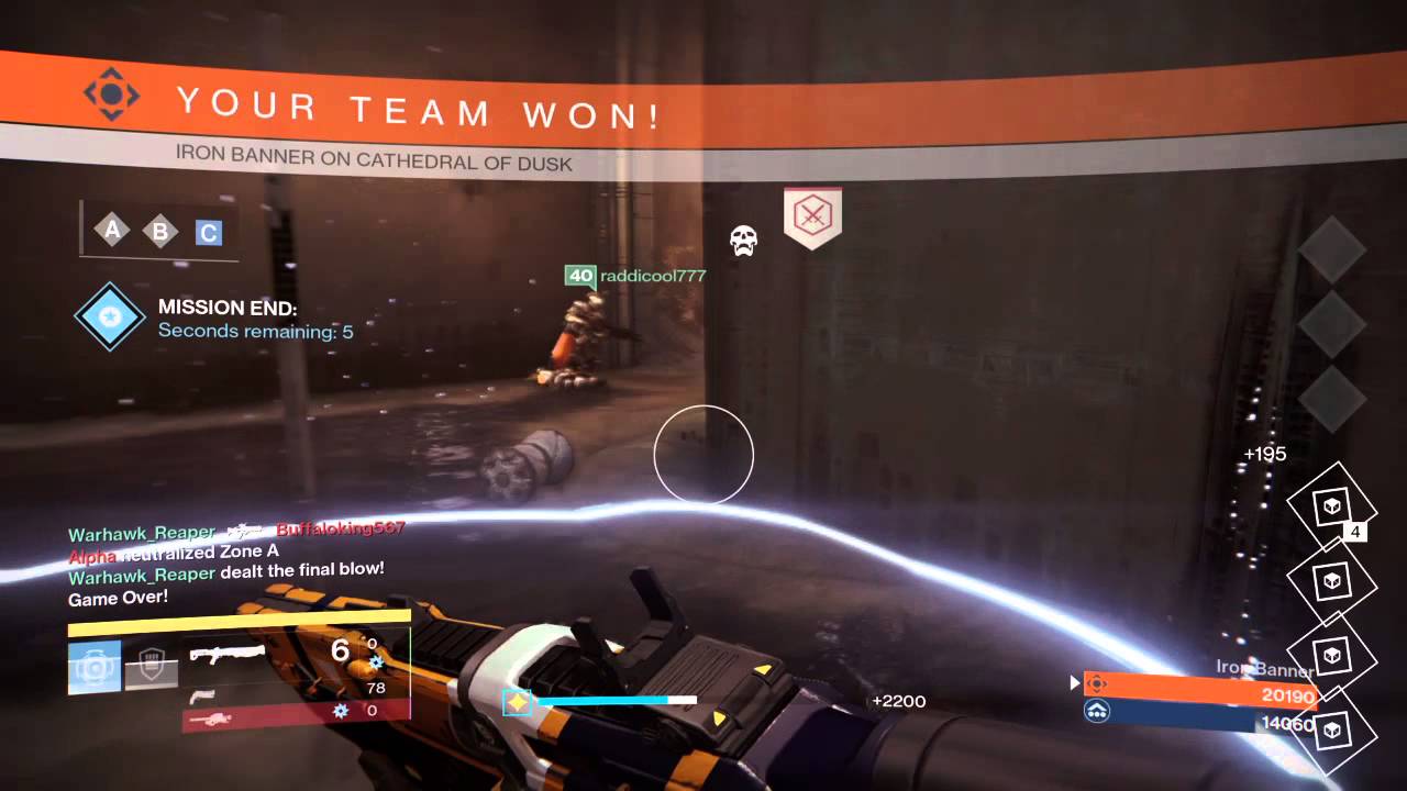 Destiny I got 2 Exotic Engrams in 1 Crucible match! (Iron Banner