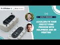 Webinar replay : Accelerate your prototyping process with HoliPress and 3D printing ⚙️