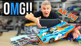 EXCLUSIVE FIRST LOOK - BLUE CARBON FIBER RLAARLO AK-917 125MPH CAR