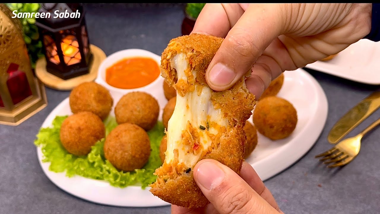Chicken Cheese Balls For Iftar | Make And Freeze Iftar Recipes | Chicken Snacks For Ramzan 2025 |