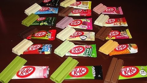 Los sabores de Kit Kat más raros del mundo [Y Otros Dulces Extraños]