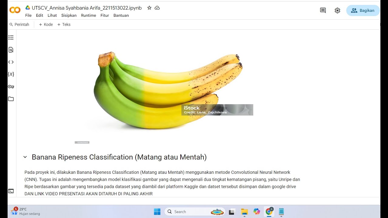 Tugas Besar Computer Vision : Banana Ripeness Classification (Matang ...
