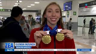 El equipo de natación artística de México regresa a casa con dos medallas de oro | Francisco Zea
