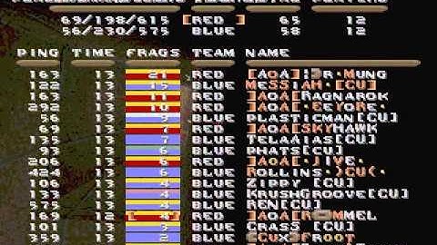 Quake Team Fortress (QWTF) - All Out Assault vs. CU I, pt. 1