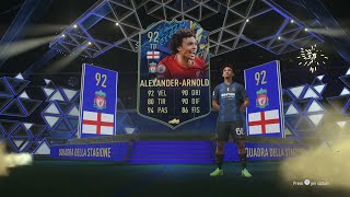 PACK OPENING ASSURDO! 😱ALEXANDER ARNOLD 92 TOTS 😍 + 2 TOTS IN UN SOLO PACK FIFA 22 PS5