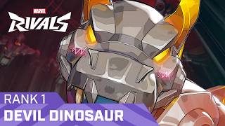 TOP 1 DEVIL DINOSAUR | LILPEEP | MARVEL RIVALS PRO COMPETITIVE