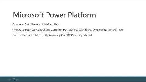 Dynamics 365 Business Central October 2020 Release – Integration to the Microsoft Power Platform
