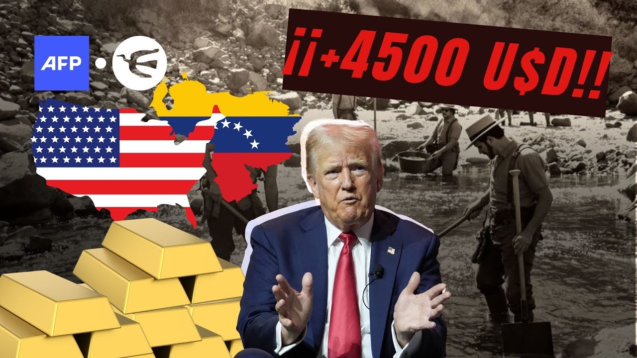 EL PRECIO DEL ORO SE DISPARA POR MEDIDAS DEL GOBIERNO DE TRUMP - YouTube