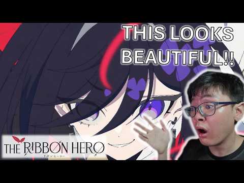 WHAT IS THIS??? THIS LOOKS BEAUTIFUL! Ribbon Hero Official Trailer REACTION