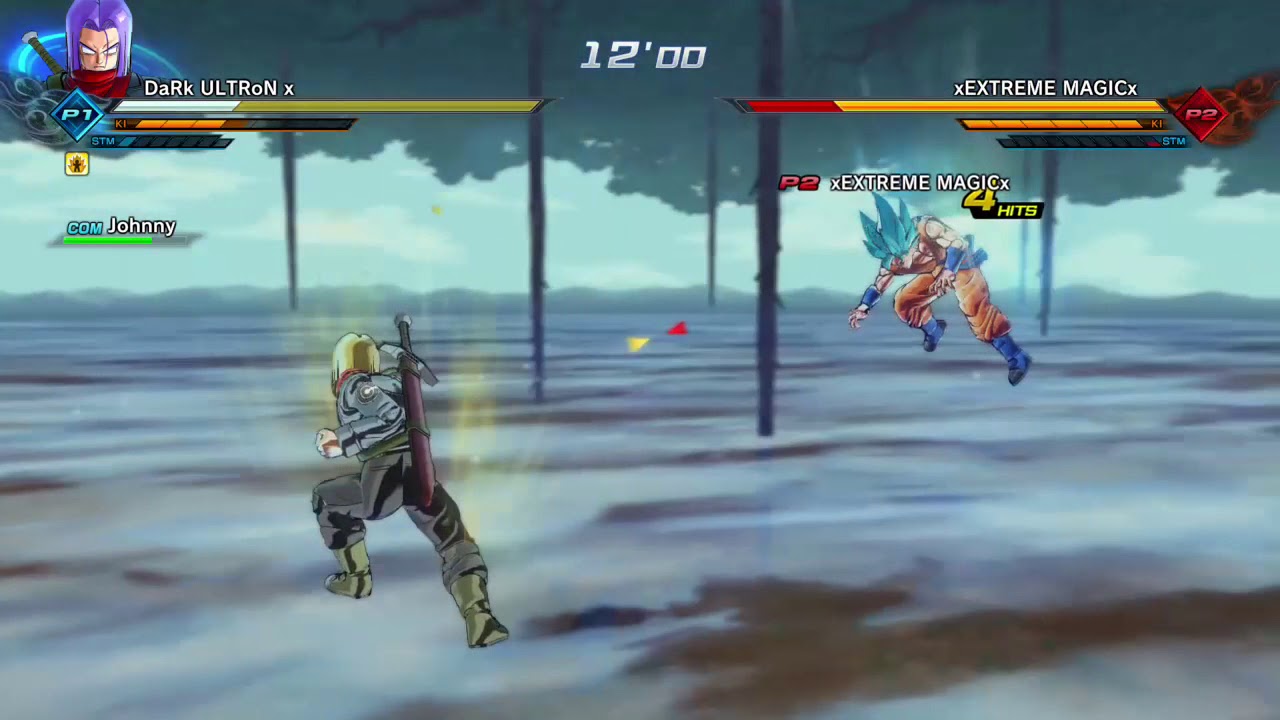 RAGING TRUNKS MUST'VE MISTOOK GOKU FOR GOKU BLACK!!