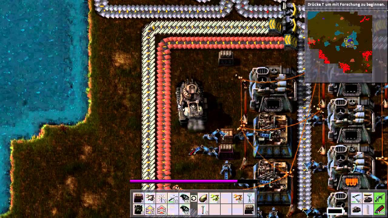 Lets Play Factorio Staffel 2 German Part 23 1. Testfart - YouTube
