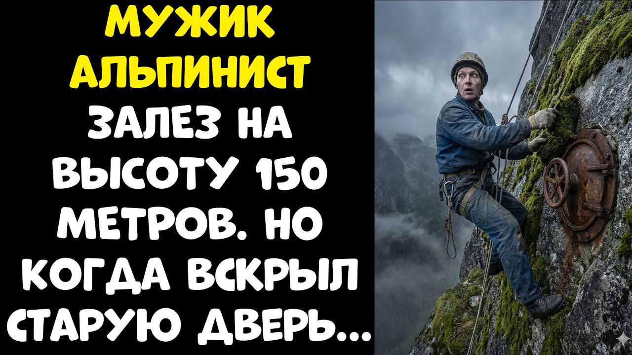 Альпинист залез на скалу, а когда вскрыл дверь — обомлел...