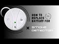 How to replace Kidde Smoke Detector Battery