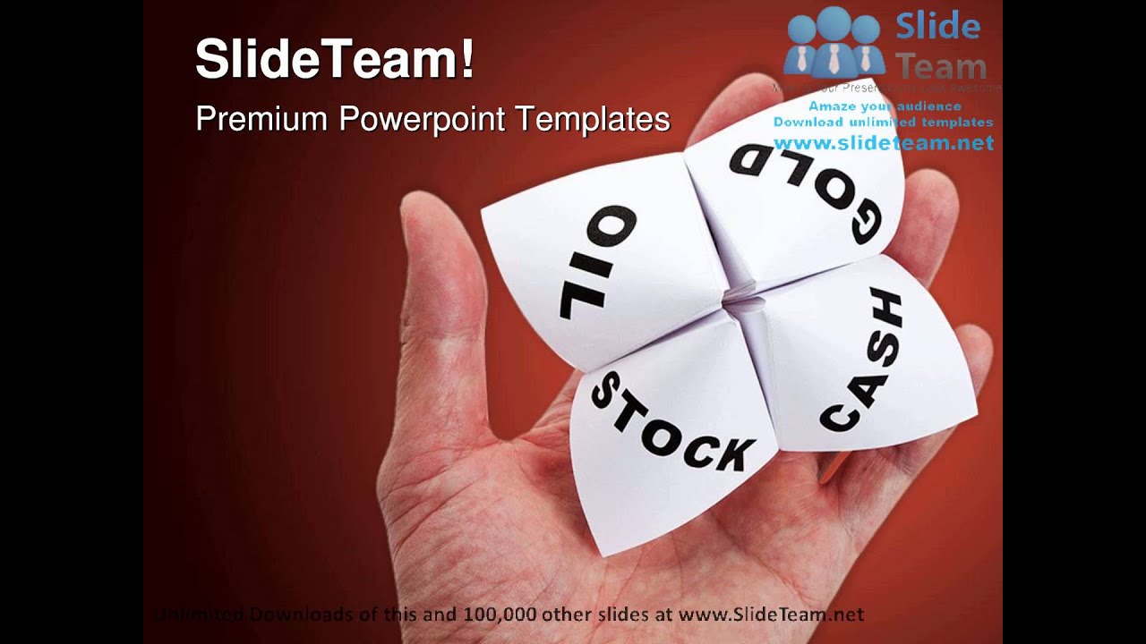 Paper Fortune Teller Business PowerPoint Templates Themes And