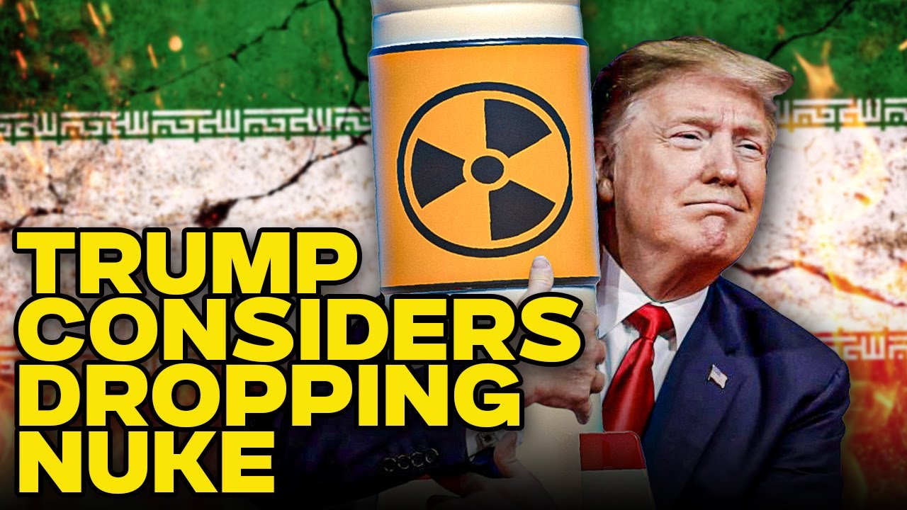 Unhinged Trump Not Ruling Out Nuclear Strike Against Iran