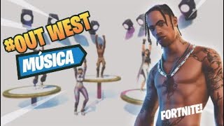 Nova dancinha - Out West no Fortnite ( Travis Scott ) screenshot 5