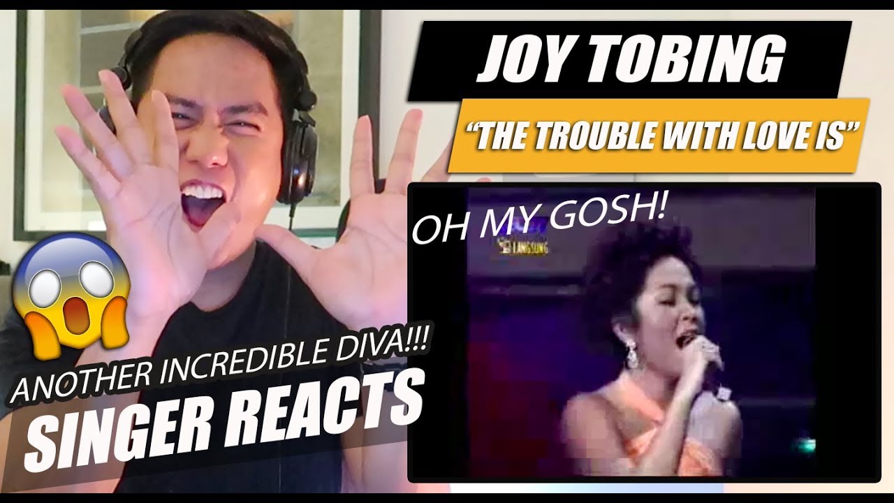 Джой Тобинг — Проблема с любовью | РЕАКЦИЯ ПЕВИЦЫ