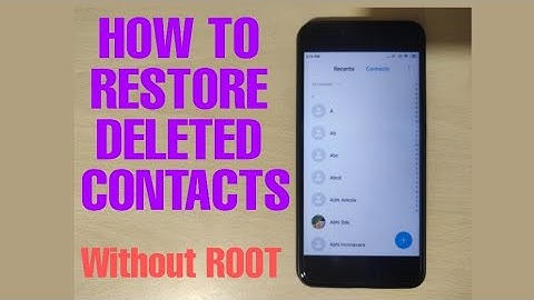 How to Recover Deleted or Lost Contacts from Android device (without Root) New Tricks 2021