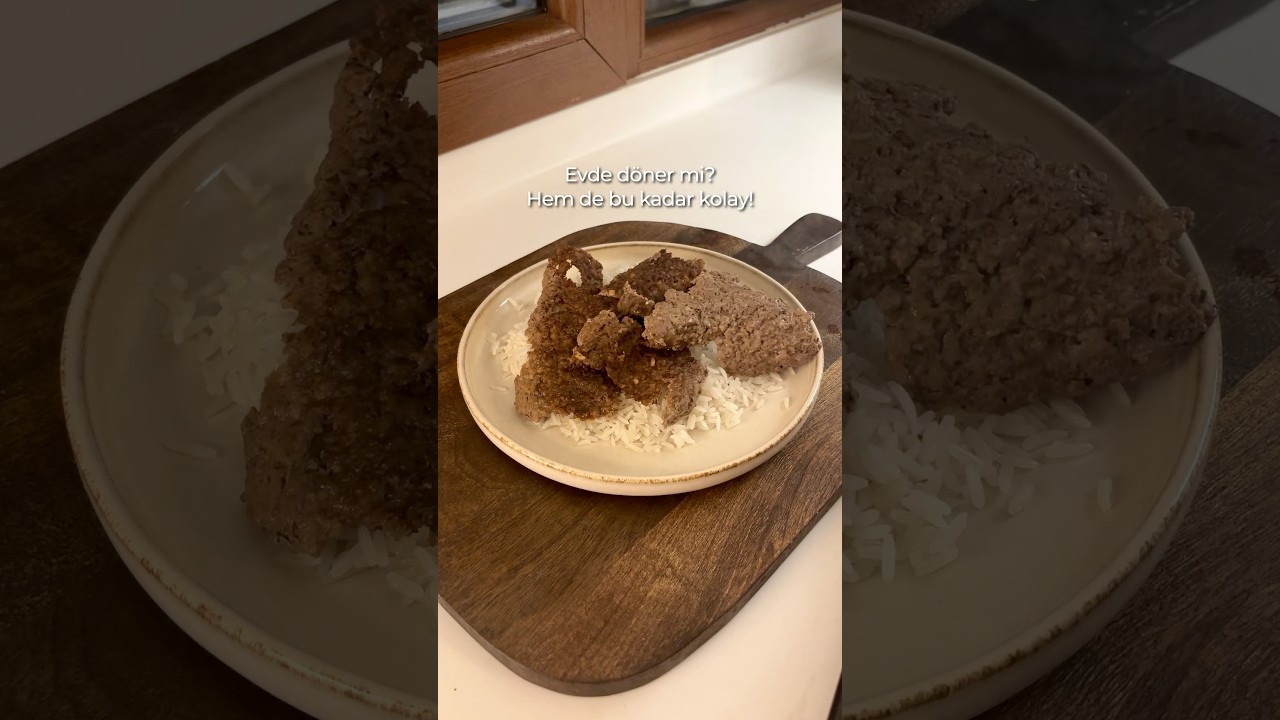 Evde En Kolay Döner #tarif