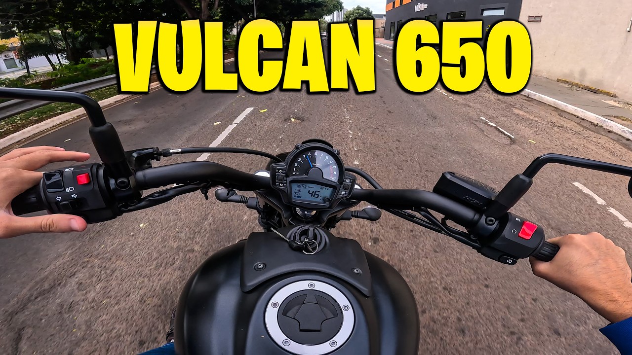 ANDEI PELA PRIMEIRA VEZ NA VULCAN 650