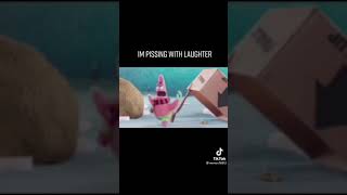 Patrick can't stop laughing