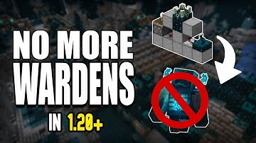 How to Stop Warden Spawning in 3 Minutes | 1.20 - 1.21+ Warden Switch Tutorial | by MadMan25