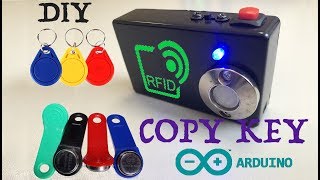 RFID 125kHz KeyCopier by Arduino DIY. Sketch & Scheme