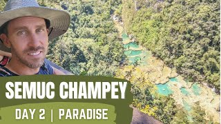 Semuc Champey Part 2  Finding Paradise in Guatemala! #semucchampey #paradise #guatemala