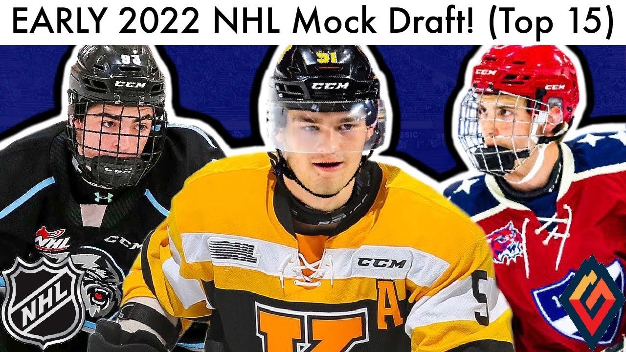 2022 Nhl Mock Draft 2020 NHL Mock Draft Simulation EASHL Gameplay